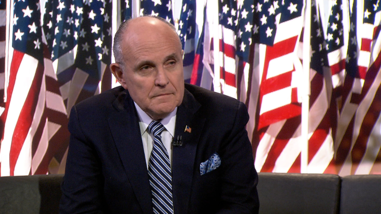 Rudolph Giuliani gościem programu "Świat" w TVN24 BiS