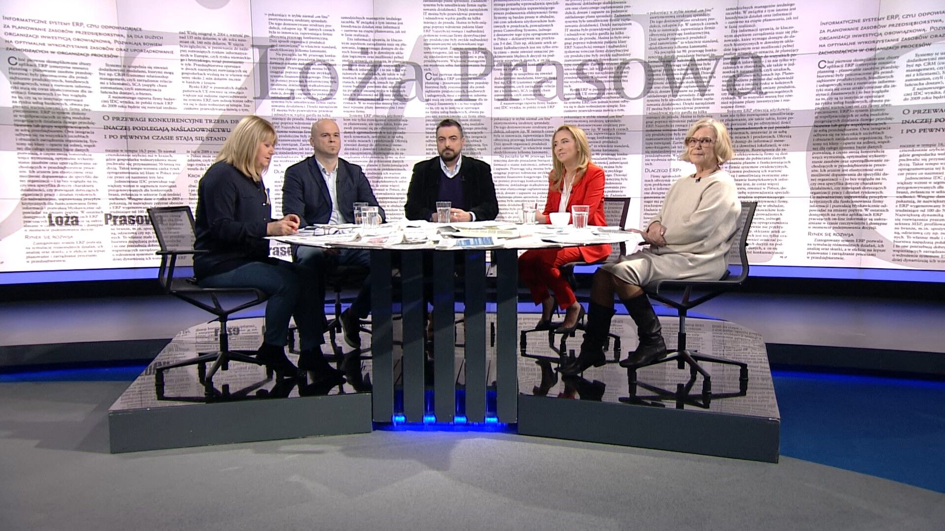 Jacek Prusinowski, Joanna Solska, Dominika Wielowieyska, Tomasz Sekielski 